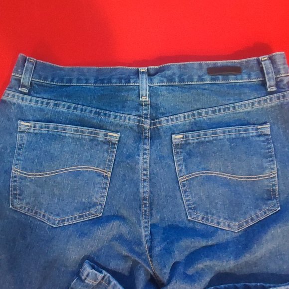 Lee relaxed fit straight leg blue women's size 10 medium - Picture 4 of 8